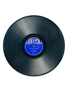 Bob Crosby The Starlit Hour / Angel 10 Inch Shellac 78 RPM Decca 2978 VG+